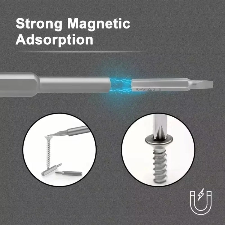 25 in 1 Screwdriver Set Magnetic Repair Tools, Plastic Handle - free shipping - PMC TechLife - Order now!