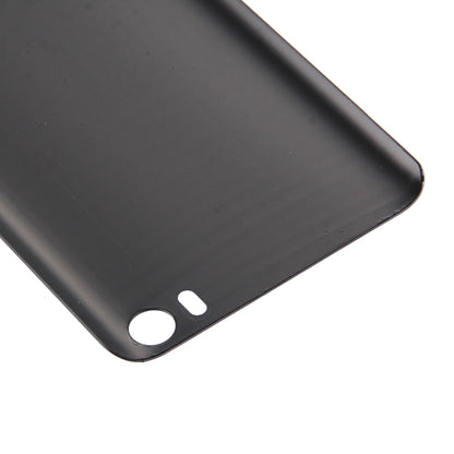 Original Battery Back Cover for Xiaomi Mi 5 (No Bracket)(Black) - Back Cover by PMC Jewellery | Online Shopping South Africa | PMC Jewellery | Buy Now Pay Later Mobicred