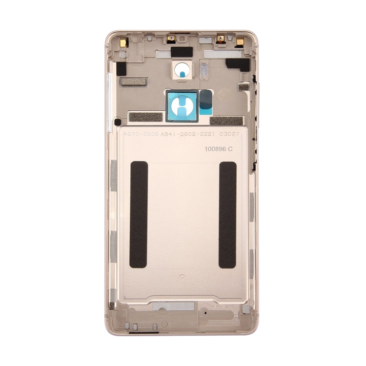 For Xiaomi Redmi 4 Pro Battery Back Cover(Gold) - Back Cover by PMC Jewellery | Online Shopping South Africa | PMC Jewellery | Buy Now Pay Later Mobicred