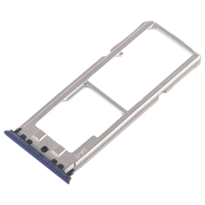 For OPPO A79 2 x SIM Card Tray + Micro SD Card Tray (Blue) - Card Socket by PMC Jewellery | Online Shopping South Africa | PMC Jewellery