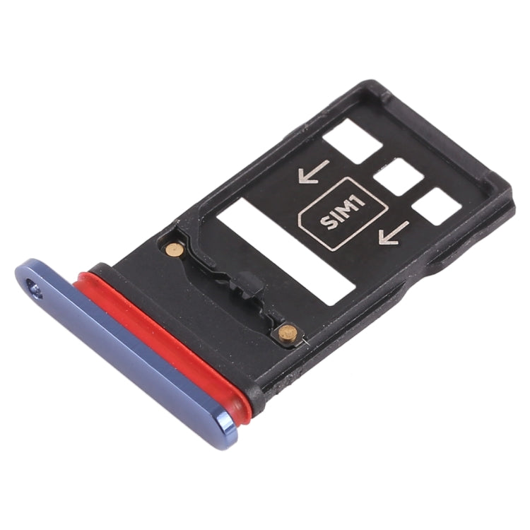 2 x SIM Card Tray for Huawei Mate 20 X (Blue) - Card Socket by PMc TechLife | Online Shopping South Africa | PMc TechLife | Buy Now Pay Later Mobicred
