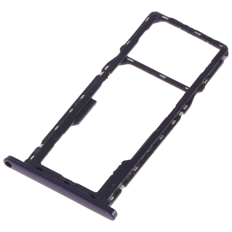 SIM Card Tray + SIM Card Tray + Micro SD Card Tray for Asus ZenFone MAX M1 ZB555KL(Black) - Card Tray by PMC Jewellery | Online Shopping South Africa | PMC Jewellery | Buy Now Pay Later Mobicred