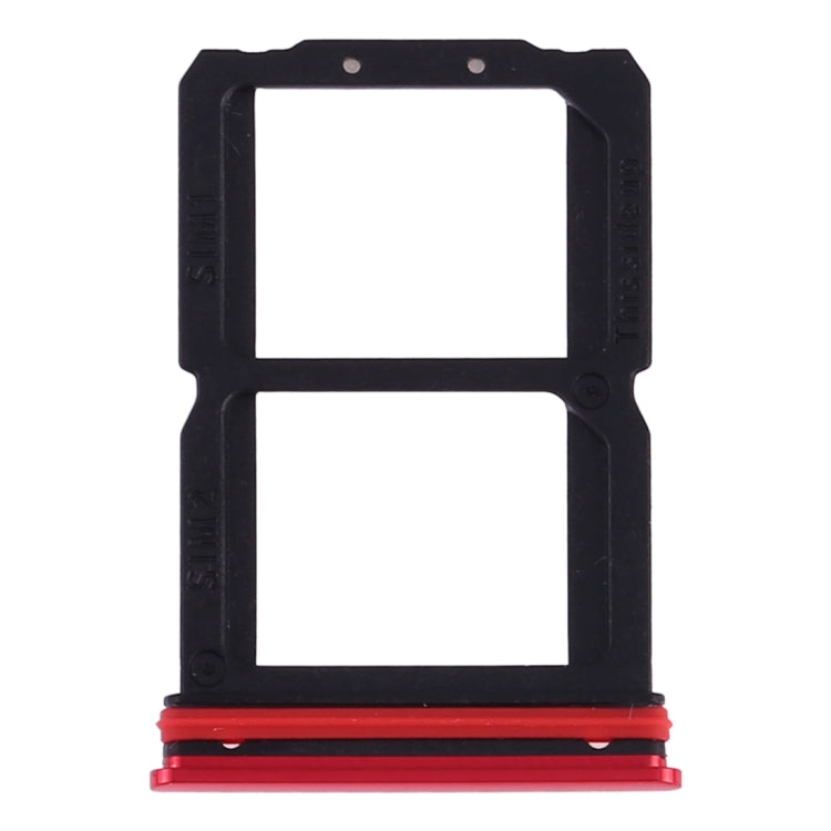 For OnePlus 7 SIM Card Tray + SIM Card Tray (Red) - Card Tray by PMC TechLife | Online Shopping South Africa | PMC TechLife | Buy Now Pay Later Mobicred