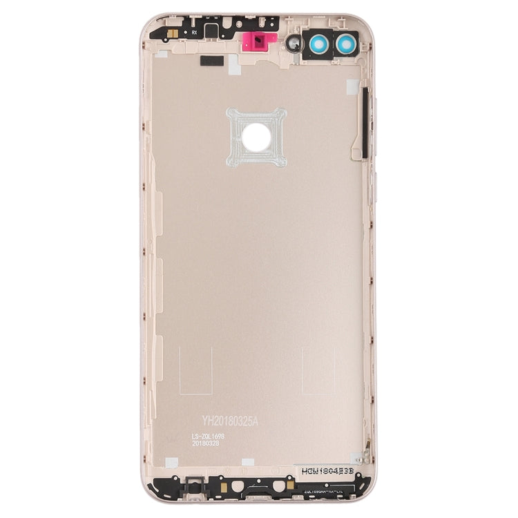 Back Cover with Side Keys for Huawei Honor Play 7C(Gold) - Back Cover by PMC TechLife | Online Shopping South Africa | PMC TechLife | Buy Now Pay Later Mobicred