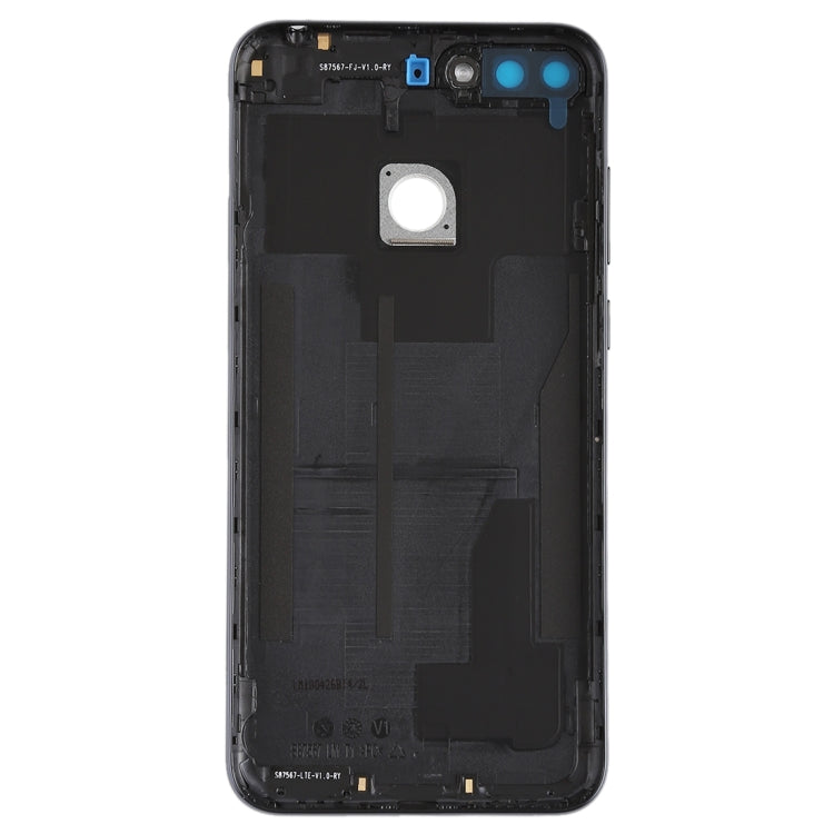 Back Cover with Side Keys & Camera Lens for Huawei Honor Play 7A(Black) - Back Cover by PMC TechLife | Online Shopping South Africa | PMC TechLife | Buy Now Pay Later Mobicred
