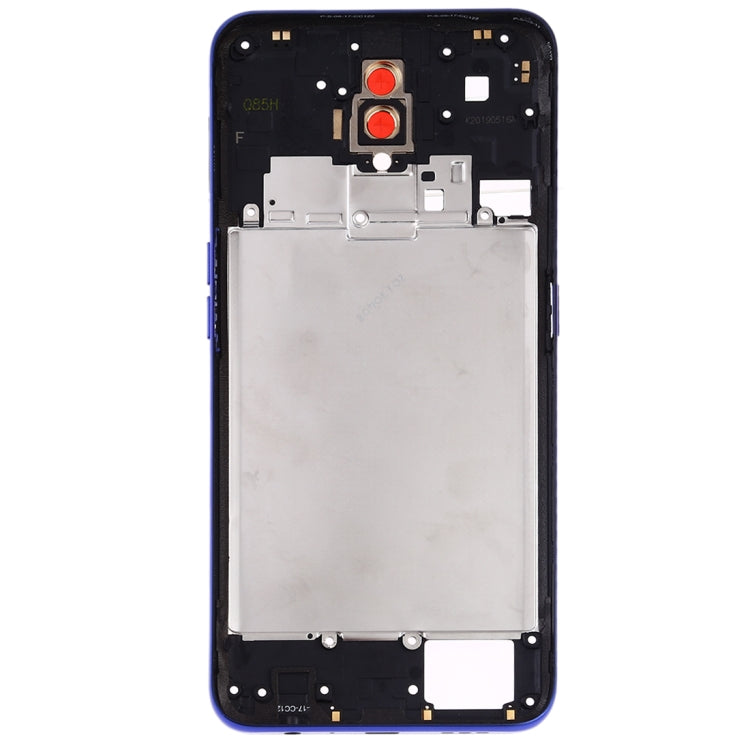For OPPO A9 Middle Board (Blue) - Frame Bezel Plate by PMC TechLife | Online Shopping South Africa | PMC TechLife | Buy Now Pay Later Mobicred