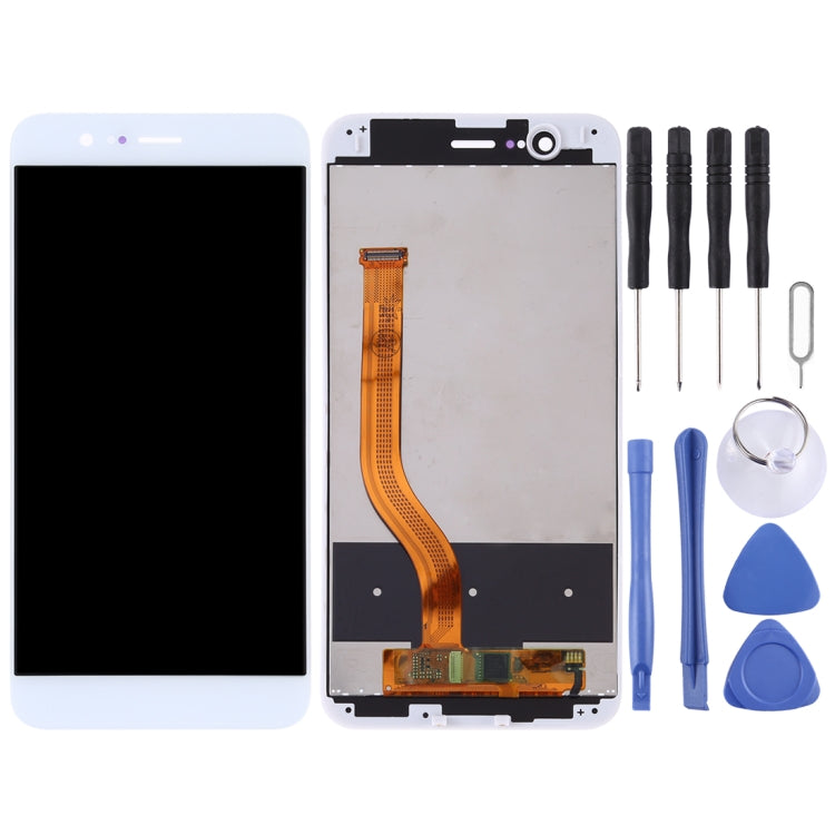 OEM LCD Screen for Huawei Honor V9 Digitizer Full Assembly with Frame (White) - LCD Screen by PMC Jewellery | Online Shopping South Africa | PMC Jewellery | Buy Now Pay Later Mobicred
