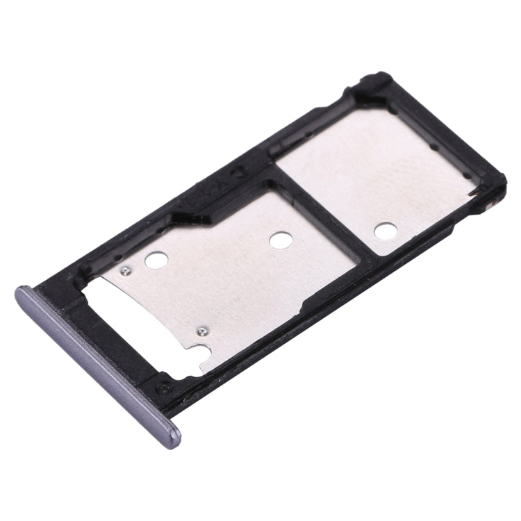For Huawei Enjoy 7 Plus / Y7 Prime SIM Card Tray & SIM / Micro SD Card Tray(Grey) - Card Socket by PMc TechLife | Online Shopping South Africa | PMc TechLife | Buy Now Pay Later Mobicred
