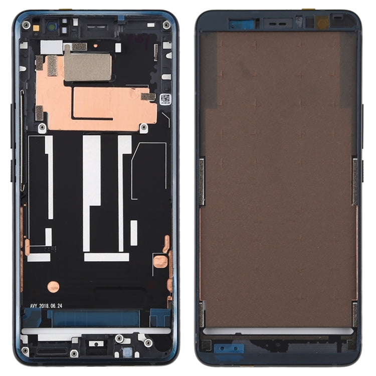 Middle Frame Bezel Plate for HTC U11+ (Black) - Full Housing Cover by PMC TechLife | Online Shopping South Africa | PMC TechLife | Buy Now Pay Later Mobicred