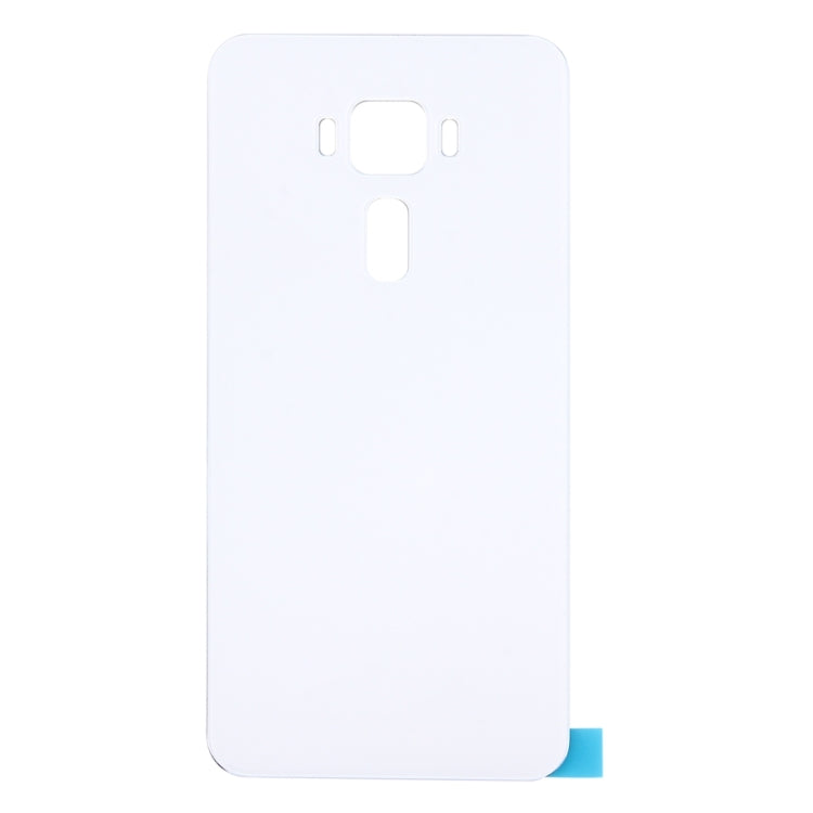 5.5 inch Glass Back Battery Cover for ASUS ZenFone 3 / ZE552KL(White) - Back Cover by PMC TechLife | Online Shopping South Africa | PMC TechLife | Buy Now Pay Later Mobicred