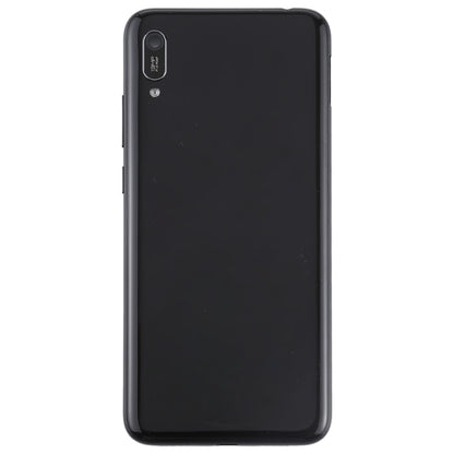 Battery Back Cover with Camera Lens & Side Keys for Huawei Enjoy 9e(Black) - Back Cover by PMC Jewellery | Online Shopping South Africa | PMC Jewellery | Buy Now Pay Later Mobicred