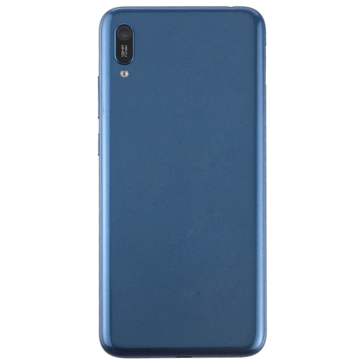 Battery Back Cover with Camera Lens & Side Keys for Huawei Enjoy 9e(Blue) - Back Cover by PMC Jewellery | Online Shopping South Africa | PMC Jewellery | Buy Now Pay Later Mobicred