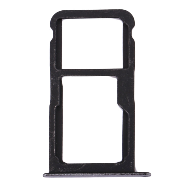 For Huawei P10 Lite SIM Card Tray & SIM / Micro SD Card Tray(Black) - Card Socket by PMc TechLife | Online Shopping South Africa | PMc TechLife | Buy Now Pay Later Mobicred