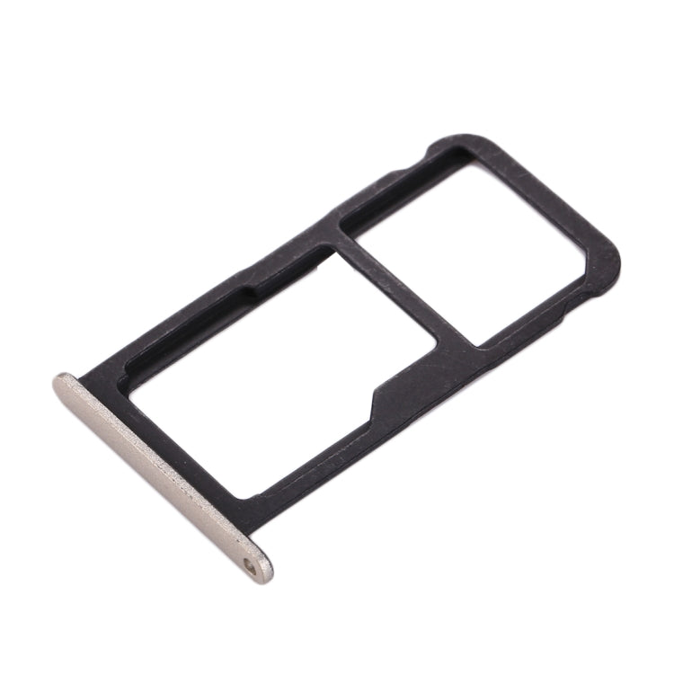 For Huawei Honor 8 Lite / P8 Lite 2017 SIM Card Tray & SIM / Micro SD Card Tray(Gold) - Card Socket by PMc TechLife | Online Shopping South Africa | PMc TechLife | Buy Now Pay Later Mobicred