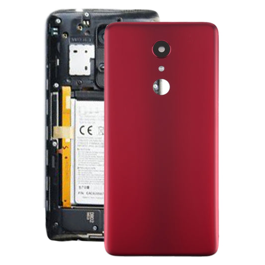 Original Battery Back Cover for LG Q9(Red) - For LG by PMC Jewellery | Online Shopping South Africa | PMC Jewellery | Buy Now Pay Later Mobicred