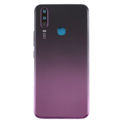 For Vivo Y3 Battery Back Cover with Camera Lens (Purple) - Back Cover by PMC Jewellery | Online Shopping South Africa | PMC Jewellery | Buy Now Pay Later Mobicred