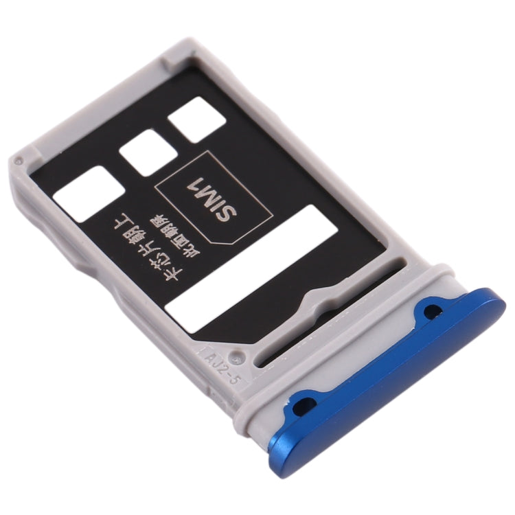 SIM Card Tray + SIM Card Tray for Huawei Honor V30 Pro / Honor V30 (Blue) - Card Socket by PMc TechLife | Online Shopping South Africa | PMc TechLife | Buy Now Pay Later Mobicred