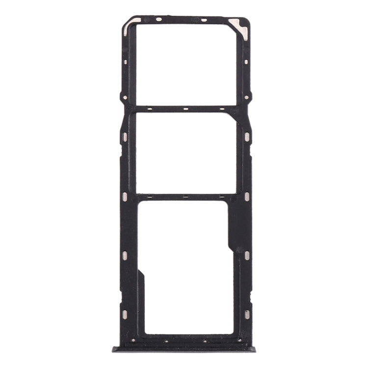 For OPPO Realme 5 SIM Card Tray + SIM Card Tray + Micro SD Card Tray (Black) - Card Tray by PMC TechLife | Online Shopping South Africa | PMC TechLife | Buy Now Pay Later Mobicred