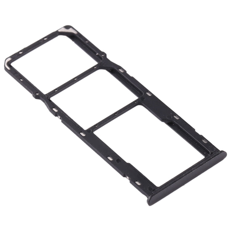 For OPPO Realme 5 SIM Card Tray + SIM Card Tray + Micro SD Card Tray (Black) - Card Tray by PMC TechLife | Online Shopping South Africa | PMC TechLife | Buy Now Pay Later Mobicred