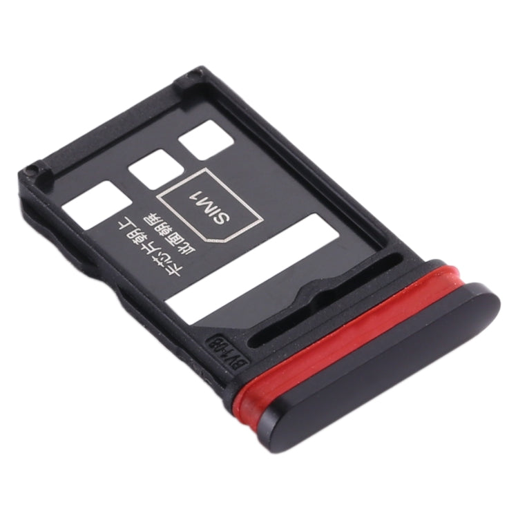 SIM Card Tray + SIM Card Tray for Honor V30 Pro / Honor V30(Black) - Card Socket by PMc TechLife | Online Shopping South Africa | PMc TechLife | Buy Now Pay Later Mobicred
