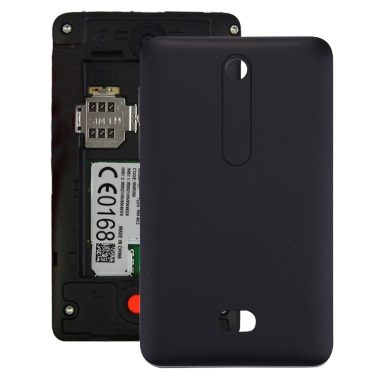 Battery Back Cover for Nokia Asha 501 (Black) - Back Cover by PMC TechLife | Online Shopping South Africa | PMC TechLife | Buy Now Pay Later Mobicred