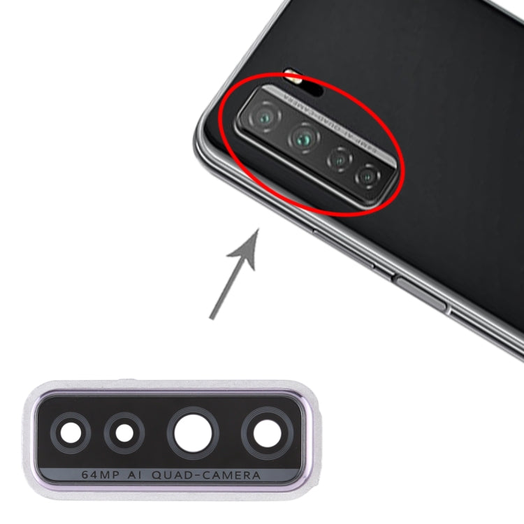 For Huawei P40 Lite 5G / Nova 7 SE  Original Camera Lens Cover (Silver) - Camera by PMC TechLife | Online Shopping South Africa | PMC TechLife | Buy Now Pay Later Mobicred