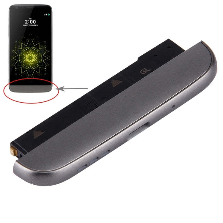 (Charging Dock + Microphone + Speaker Ringer Buzzer) Module for LG G5 / H858(Grey) - For LG by PMC TechLife | Online Shopping South Africa | PMC TechLife | Buy Now Pay Later Mobicred