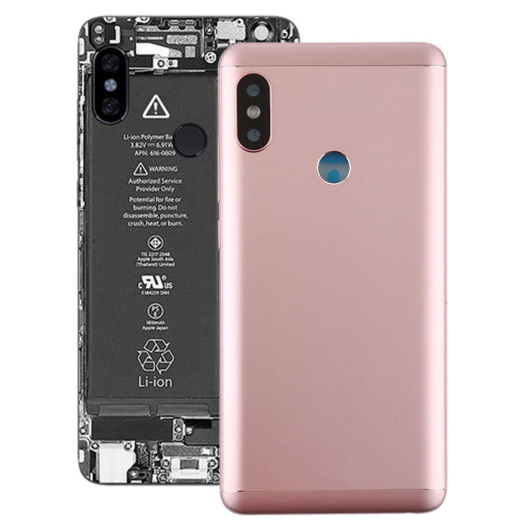 Back Cover with Camera Lens & Side Keys for Xiaomi Redmi Note 5(Rose Gold) - Back Cover by PMC TechLife | Online Shopping South Africa | PMC TechLife | Buy Now Pay Later Mobicred