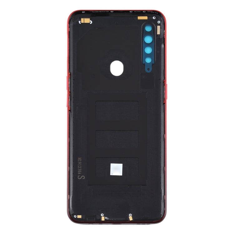 For OPPO A8 Battery Back Cover (Red) - Back Cover by PMC TechLife | Online Shopping South Africa | PMC TechLife | Buy Now Pay Later Mobicred