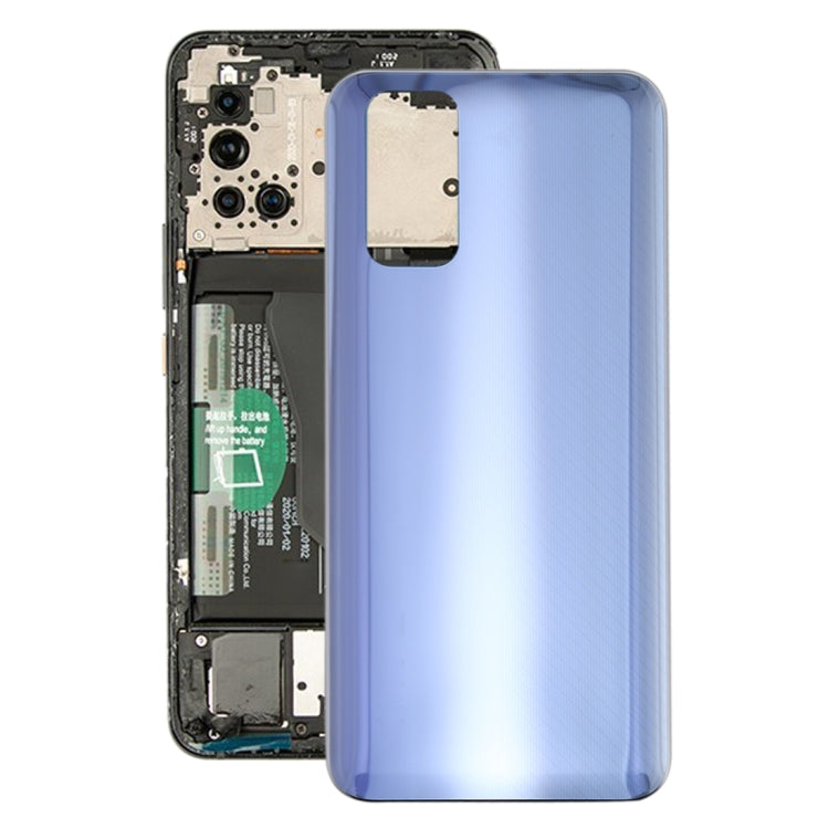 For Vivo iQOO 3 Battery Back Cover (Silver) - Back Cover by PMC TechLife | Online Shopping South Africa | PMC TechLife | Buy Now Pay Later Mobicred