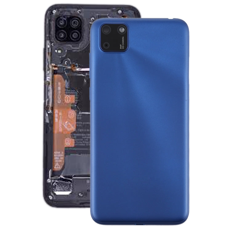 Original Battery Back Cover with Camera Lens Cover for Huawei Y5p(Blue) - Back Cover by PMC Jewellery | Online Shopping South Africa | PMC Jewellery