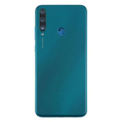 Original Battery Back Cover with Camera Lens Cover for Huawei Y6p(Green) - Back Cover by PMC Jewellery | Online Shopping South Africa | PMC Jewellery