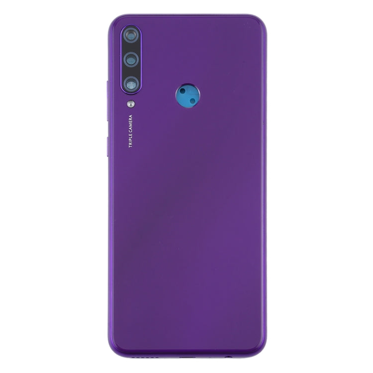 Original Battery Back Cover with Camera Lens Cover for Huawei Y6p(Purple) - Back Cover by PMC TechLife | Online Shopping South Africa | PMC TechLife | Buy Now Pay Later Mobicred