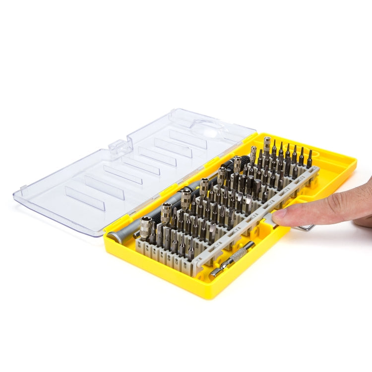 60 in 1 S2 Tool Steel Precision Screwdriver Nutdriver Bit Repair Tools Kit(Orange) - free shipping - PMC TechLife - Order now!