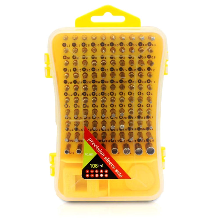 108 in 1 S2 Tool Steel Precision Screwdriver Nutdriver Bit Repair Tools Kit - Screwdriver Set by JIAFA | Online Shopping South Africa | PMC Jewellery | Buy Now Pay Later Mobicred