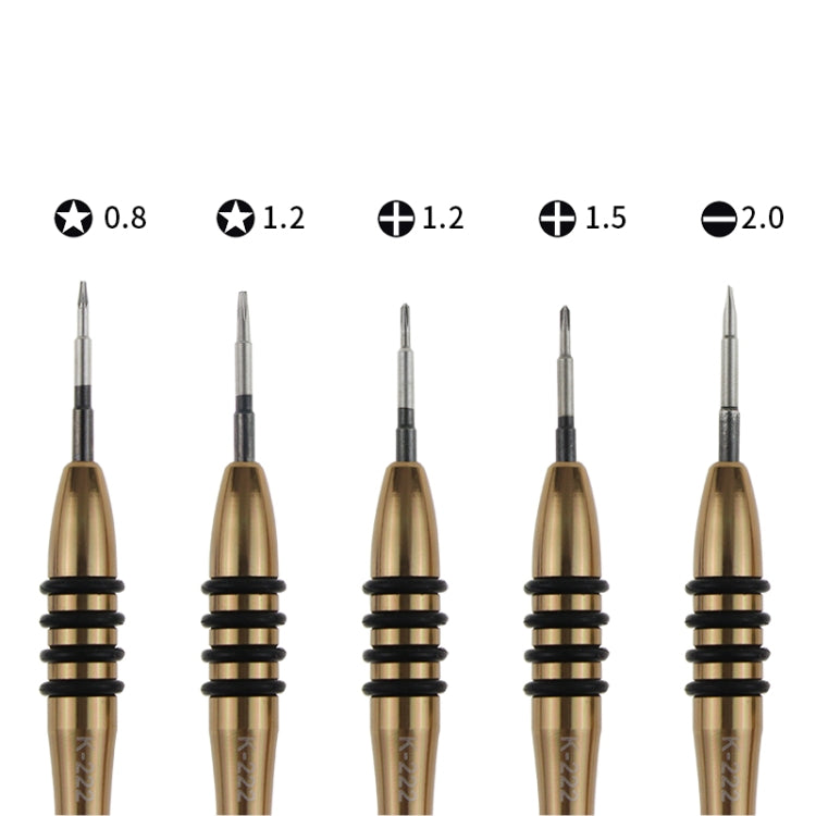 Kaisi K-5222 7 in 1 Plastic Opening Pick + Precision Screwdriver Set Tablet PC Cell Phone Repair Kit - Screwdriver Set by Kaisi | Online Shopping South Africa | PMC TechLife | Buy Now Pay Later Mobicred