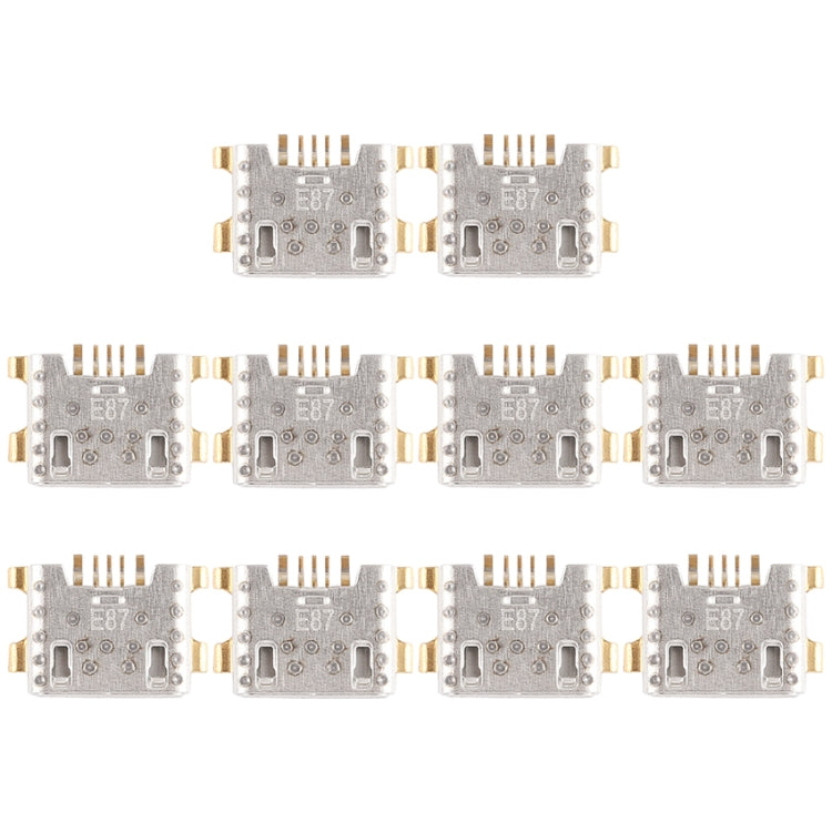 For Vivo X7 / X7 Plus 10pcs Charging Port Connector - Single Tail Connector by PMc TechLife | Online Shopping South Africa | PMc TechLife | Buy Now Pay Later Mobicred