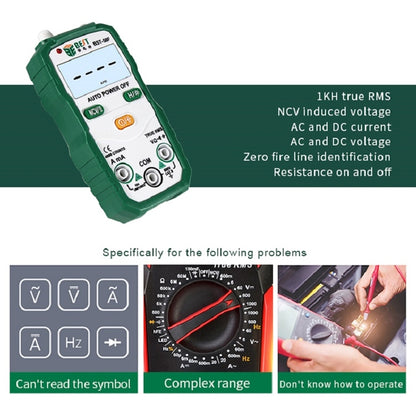 BEST BST-58F Full Automatic Range Multimeter Without Shift Intelligent Identification Digital Multimeter Household Mini Electrical Instrument - Digital Multimeter by BEST | Online Shopping South Africa | PMC Jewellery | Buy Now Pay Later Mobicred