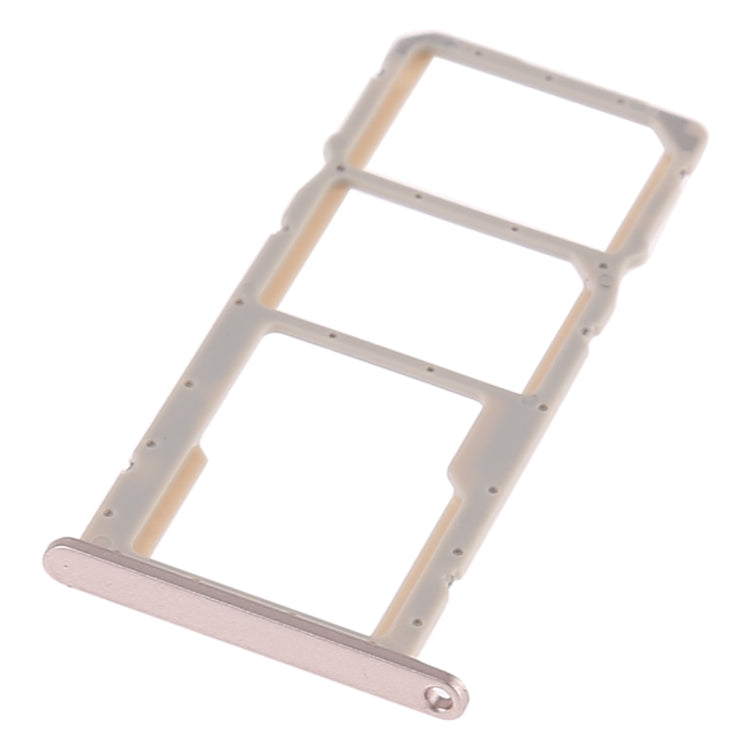 SIM Card Tray + SIM Card Tray + Micro SD Card for Huawei Honor Play 8A (Gold) - Card Socket by PMc TechLife | Online Shopping South Africa | PMc TechLife | Buy Now Pay Later Mobicred