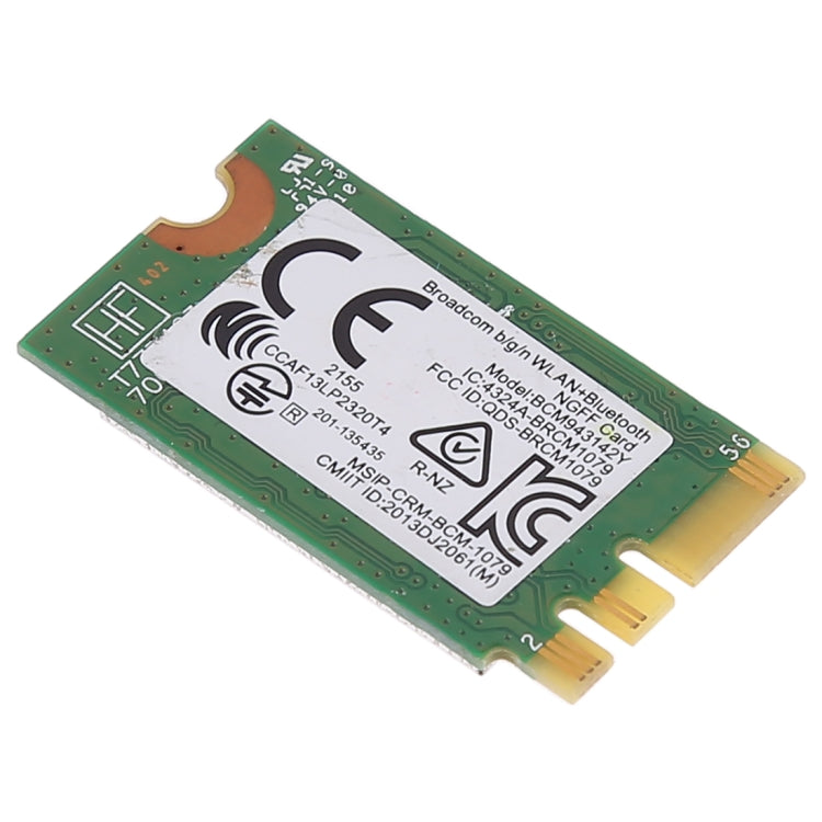 BCM943142Y M.2 NGFF Wireless 150Mbps 802.11b/g/n Bluetooth 4.0 Network Card - Add-on Cards by PMc TechLife | Online Shopping South Africa | PMc TechLife | Buy Now Pay Later Mobicred