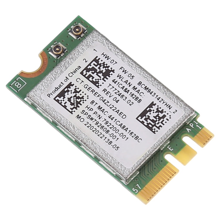 BCM943142Y M.2 NGFF Wireless 150Mbps 802.11b/g/n Bluetooth 4.0 Network Card - Add-on Cards by PMc TechLife | Online Shopping South Africa | PMc TechLife | Buy Now Pay Later Mobicred
