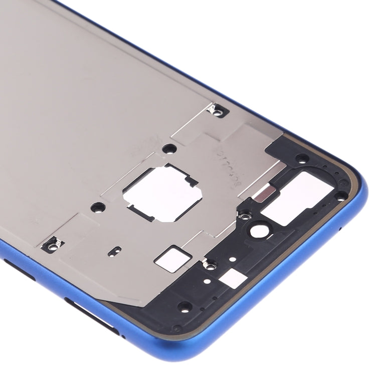 For OPPO F9 / A7X Middle Frame Bezel Plate (Blue) - Frame Bezel Plate by PMC Jewellery | Online Shopping South Africa | PMC Jewellery | Buy Now Pay Later Mobicred