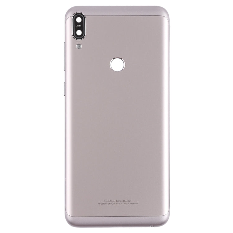 Back Cover with Camera Lens & Side Keys for Asus Zenfone Max Pro (M1) / ZB601KL(Silver) - Back Cover by PMC Jewellery | Online Shopping South Africa | PMC Jewellery | Buy Now Pay Later Mobicred