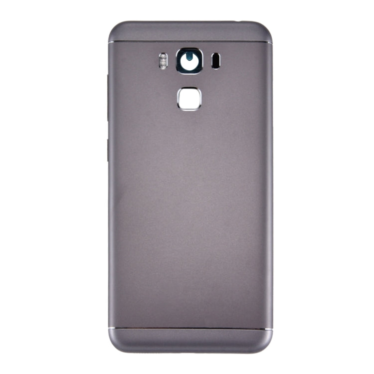 Aluminum Alloy Back Battery Cover for Asus ZenFone 3 Max / ZC553KL (Grey) - Back Cover by PMC Jewellery | Online Shopping South Africa | PMC Jewellery | Buy Now Pay Later Mobicred