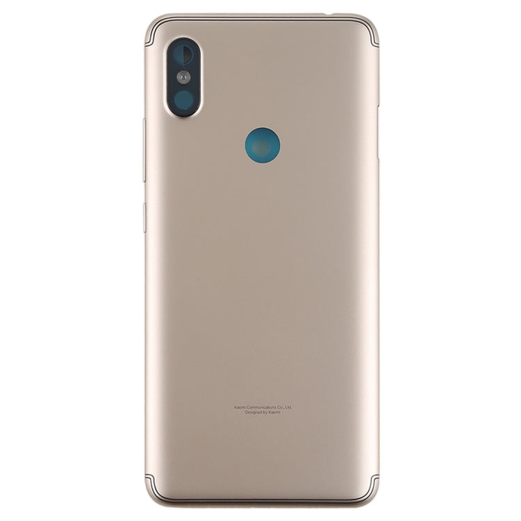 Back Cover with Side Keys for Xiaomi Redmi S2(Gold) - Back Cover by PMC TechLife | Online Shopping South Africa | PMC TechLife | Buy Now Pay Later Mobicred