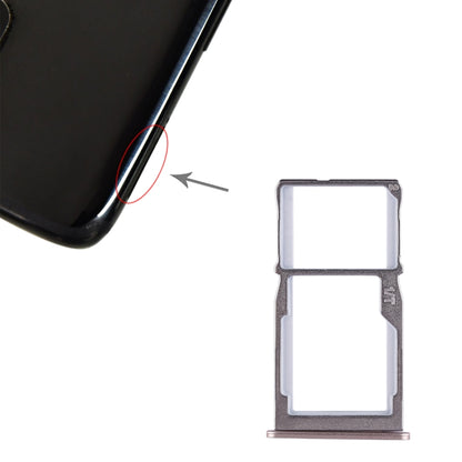 For Meizu 15 SIM Card Tray + SIM Card Tray / Micro SD Card Tray (Gold) - Card Socket by PMC Jewellery | Online Shopping South Africa | PMC Jewellery | Buy Now Pay Later Mobicred