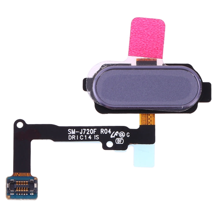 For Galaxy J7 Duo SM-J720F Fingerprint Sensor Flex Cable(Grey) - Flex Cable by PMC Jewellery | Online Shopping South Africa | PMC Jewellery | Buy Now Pay Later Mobicred