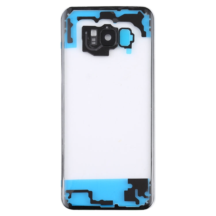 For Samsung Galaxy S8 + / G955 G955F G955FD G955U G955A G955P G955T G955V G955R4 G955W G9550 Transparent Battery Back Cover with Camera Lens Cover (Transparent) - Back Cover by PMC Jewellery | Online Shopping South Africa | PMC Jewellery | Buy Now Pay Later Mobicred