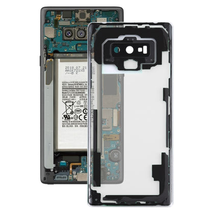 For Samsung Galaxy Note9 / N960D N960F Transparent Battery Back Cover with Camera Lens Cover (Transparent) - Back Cover by PMC Jewellery | Online Shopping South Africa | PMC Jewellery | Buy Now Pay Later Mobicred