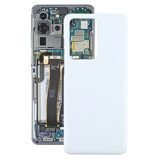 For Samsung Galaxy S20 Ultra Battery Back Cover (White) - Back Cover by PMC Jewellery | Online Shopping South Africa | PMC Jewellery | Buy Now Pay Later Mobicred